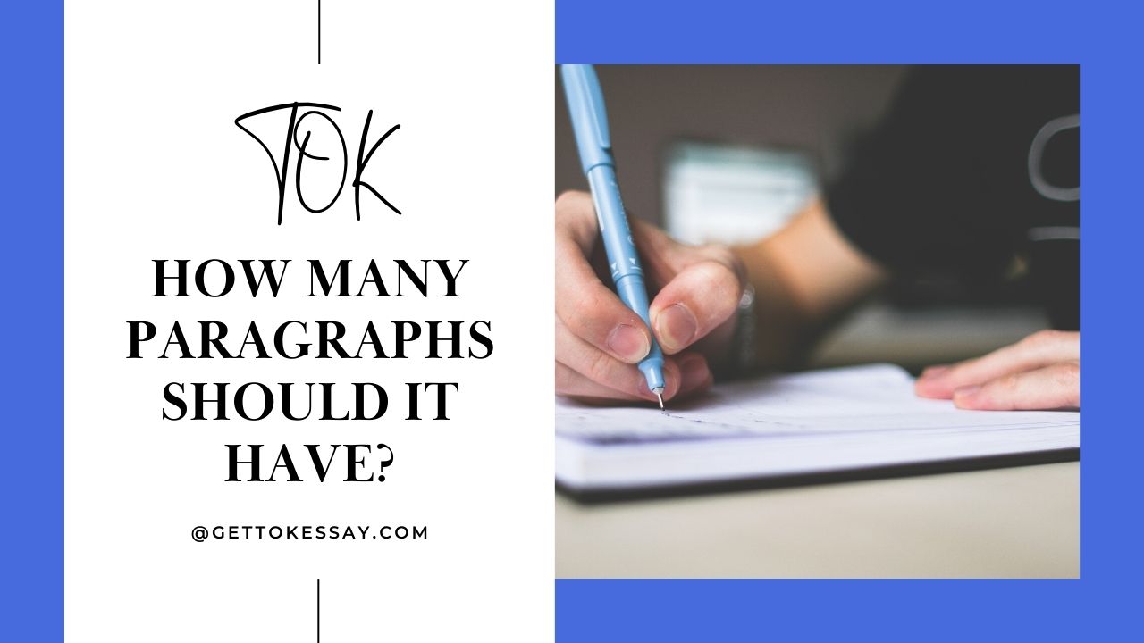 how many paragraphs is a tok essay